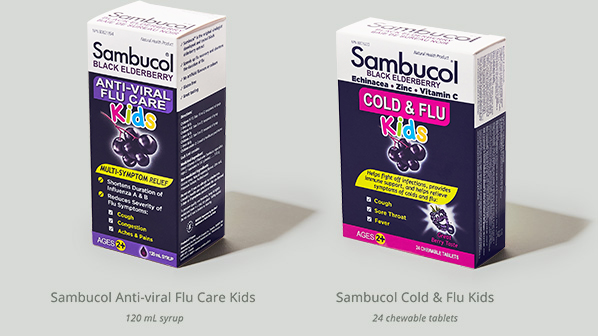 Sambucol Anti-viral Flu Care Kids / Sambucol Cold & Flu Kids