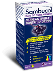 Sirop antiviral contre la grippe pour la famille - Sambucol